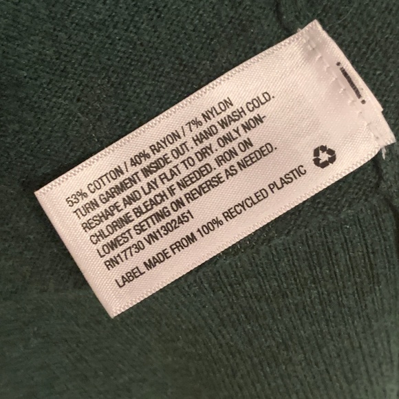 Merona Green Jeweled Long Sleeve Cardigan - Picture 9 of 9